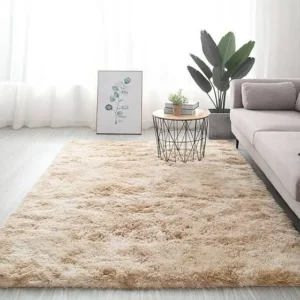 Tapete Sala Felpudo 3,00X2,00m Exclusivo Mescla Creme